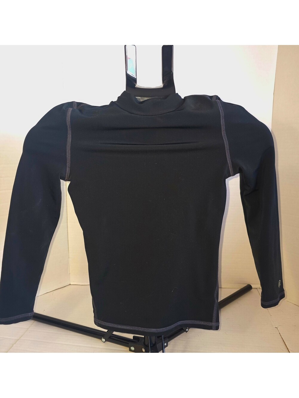 Boys Champion Compression Shirt M 8/10, black